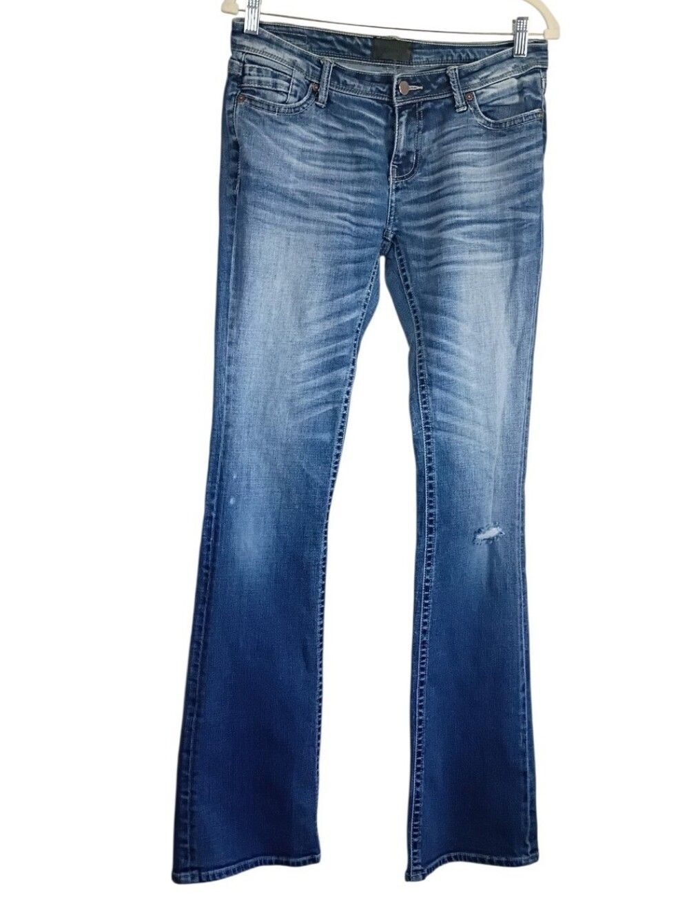The Buckle Black Fit No. 53 Boot Stretch Jeans Size 27 X 34 Festival Concert - Picture 3 of 7